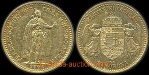 142003 - 1904 AUSTRIA-HUNGARY  Hungarian coining 10K, Au, K.B., 1/1
