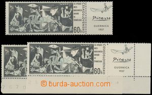 142115 - 1966 Pof.K1543, Guernica, 1x posunutá perforace doleva - ne