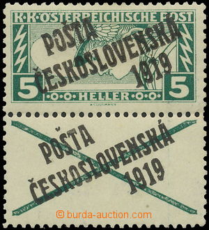 142322 -  Pof.58K D, Express stamp - rectangle 5h with overprinted co