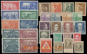 142337 - 1947-49 comp. of 10 issues, contains West - Sachsen (Saxonia