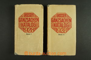 142349 - 1928 KATALOGY  Ascher: Grosser Ganzsachen-Katalog 1928, vyda