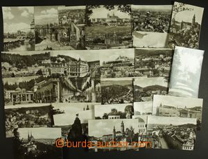 142425 - 1950 Pof.CPH3/1-28, complete set photo postcard, by/on/at 2 