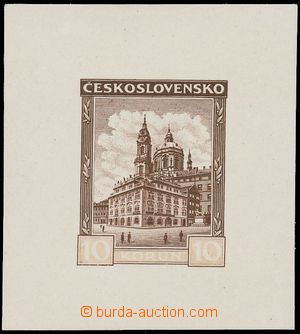 142463 - 1929 ZT  Pof.257, Praha 10Kč hnědá, zk. Kar, kat. 4.000K�