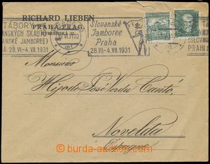 142499 - 1931 SKAUTING  firemní dopis do Španělska s propagačním