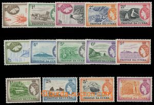 142670 - 1954 SG.14-27, Country Motives, complete set; mint never hin