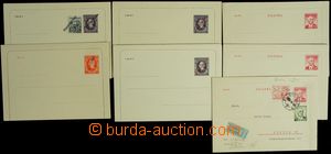 142683 - 1945-46 CZL3-5, comp. 7 pcs of letter cards, from that 1x Us