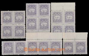 143017 - 1954 Pof.D86, D89, D90, Postage due stmp (Stickney), comp. o