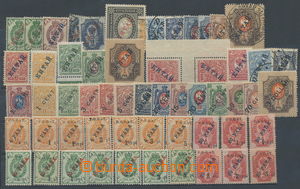 143219 - 1899-10 CHINA  smaller comp. of stamps Russia, with overprin