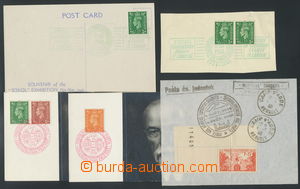 143551 - 1940-43 comp. 4 pcs of entires with special postmark (design