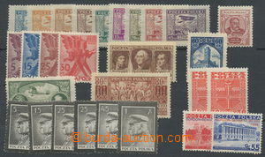 143555 - 1925-35 comp. of stamps and whole sets, Mi.224-232, 264, 265