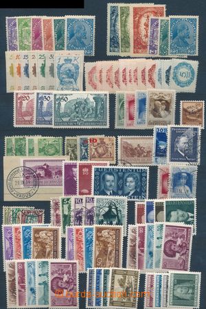 143556 - 1912-70 comp. of stamps and whole sets, placed on stockbook 