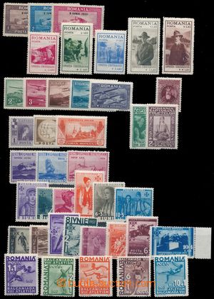 143638 - 1930-37 comp. of stamps and sets, Mi.372-374, 413-417, 419-4