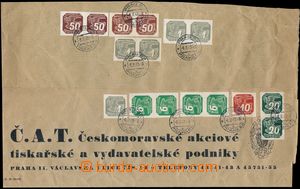 143662 - 1943 výstřižek z novinového rukávu se smíšenou franka