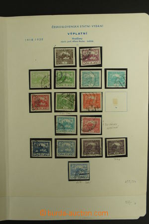 143867 - 1918-39 [SBÍRKY]  sbírka známek na albových listech ve 2