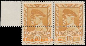 143877 - 1945 Pof.382, Moscow-issue 10h brown-yellow, marginal Pr wit