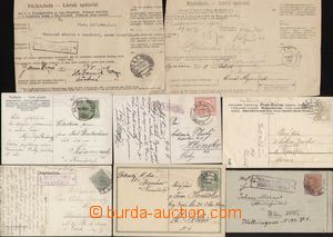 144086 - 1910-19 comp. 8 pcs of entires with postal agency pmk BEZMĚ