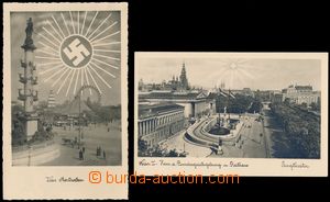 144100 - 1938 WIEN - comp. 2 pcs of  B/W photo postcard, collage with