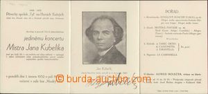 144147 - 1932 KUBELÍK Jan (1880–1940), český houslový virtuos a