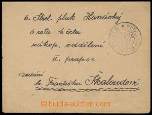 144159 - 1918 RUSKO  dopis PP čs. legií v Rusku adresovaný na 6.st