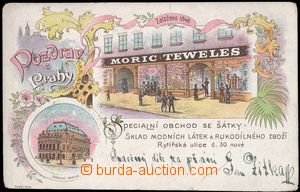 144216 - 1899 PRAHA (Prag) - obchodní dům MORIC TEWELES, Rytířsk