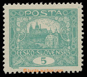 144341 -  Pof.4D, 5h blue-green, line perforation 11½;, exp. by 
