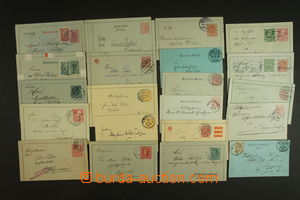 144482 - 1891-1920 [COLLECTIONS]  selection of 21 pcs of letter cards