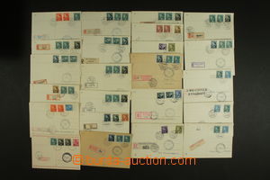 144631 - 1943-4 [COLLECTIONS]  selection of 24 pcs of cards with prov