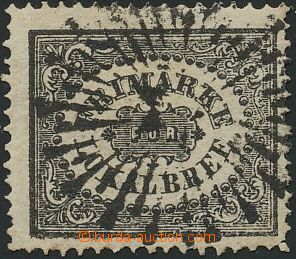 144640 - 1856 Mi.6, postage stmp for letters in the place (Stockholm)
