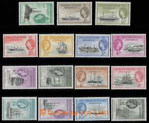 144667 - 1954 Mi.19-33; SG.G26-40, Objevování Antarktidy, kompletn