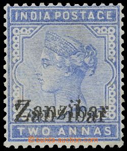144742 - 1895 SG.7m, Královna Viktorie 2A ultramarínová, dvojitý 