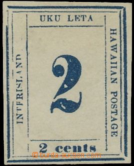 144875 - 1865 Mi.14; Sc.26, Číslice 2C tmavě modrá, světlé mís