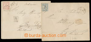 144889 - 1871 Mi.U19, U20, comp. 2 pcs of postal stationery covers, v