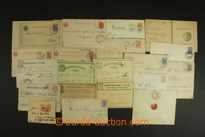 144890 - 1858-1915 [COLLECTIONS]   selection of 20 pcs of various p.s