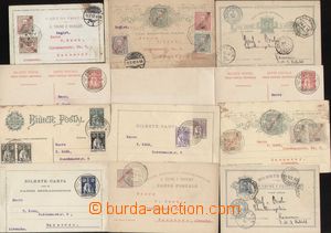 144916 - 1899-1914 comp. 11 pcs of various p.stat colonial issue, con