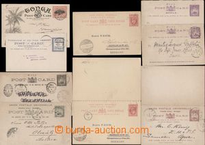 144927 - 1897-1906 FIJI, COOK ISLANDS, TONGA  comp. 8 pcs of various 