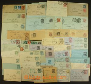 144997 - 1900-10 [COLLECTIONS]  collection ca. 75 pcs of French PC, d