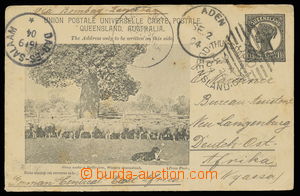 144998 - 1904 pictorial PC 1½d to German East Africa (Nyassa), C