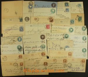 145003 - 1890-1907 [COLLECTIONS]   small collection 29 pcs of p.stat 