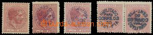 145129 - 1884-94 Edifil.10hi, 10Ahi, Král Alfons XII. 50C/2C, 2x př