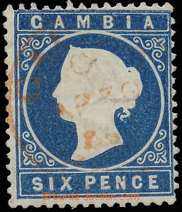 145226 - 1880-81 SG.17A, Královna Viktorie - reliéfní tisk 6P tmav