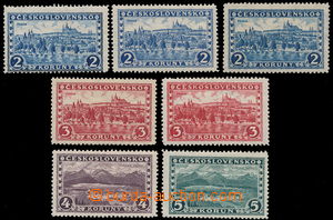 145814 - 1926 Pof.225-228, Praha - Tatry, průsvitka P5, hezká sesta