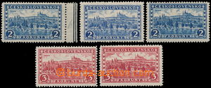 145815 - 1926 Pof.225-228, Praha - Tatry, průsvitka P6, hezká sesta