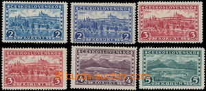 145817 - 1926 Pof.225-228, Praha - Tatry, průsvitka P8, hezká sesta