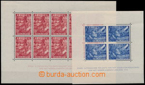146315 - 1942 Mi.Bl.1-2, Nizozemská legie; kat. 125€