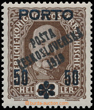 146325 -  Pof.88Ob, Doplatní s přetiskem PORTO 50/42h, krásně cen