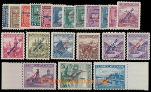 146394 - 1939 Alb.2-22, Overprint issue, without value 2CZK; exp. by 
