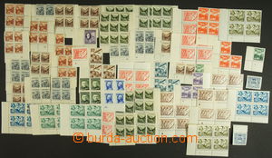 146395 - 1942 [COLLECTIONS]  selection of bloks of four, contains i.a