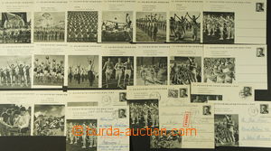 146476 - 1960 CDV142/1-16, Spartakiad, complete set, also with in add