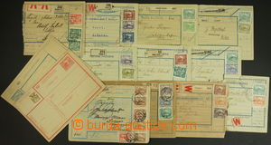 146579 - 1919-21 [SBÍRKY]  sestava 13ks poštovních průvodek, KVP