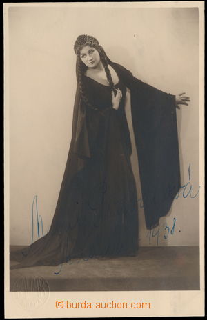 146628 - 1934 PODVALOVÁ Marie (1909–1992), česká operní pěvkyn